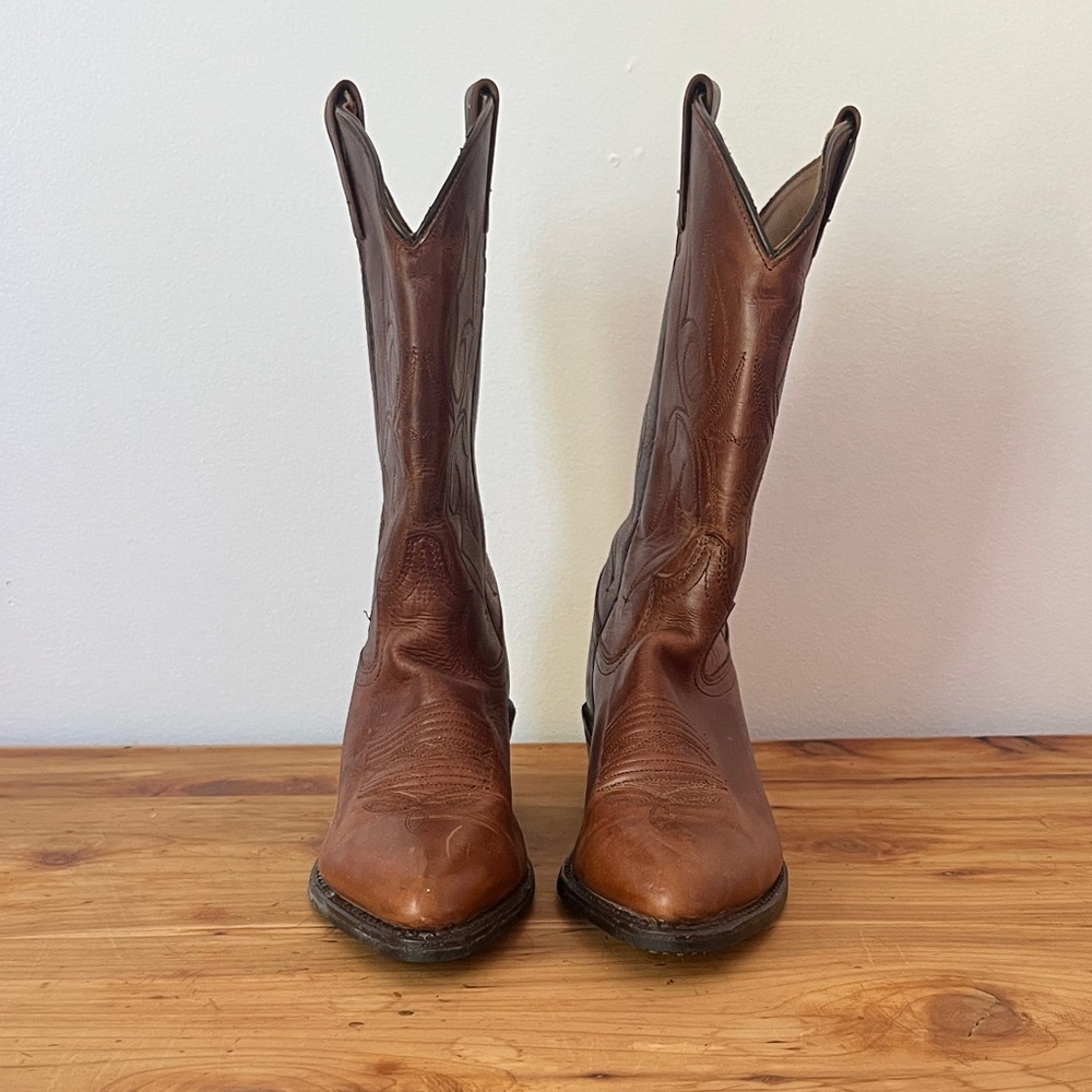 Gorgeous Canada West Brown Ladies Cowboy Boots